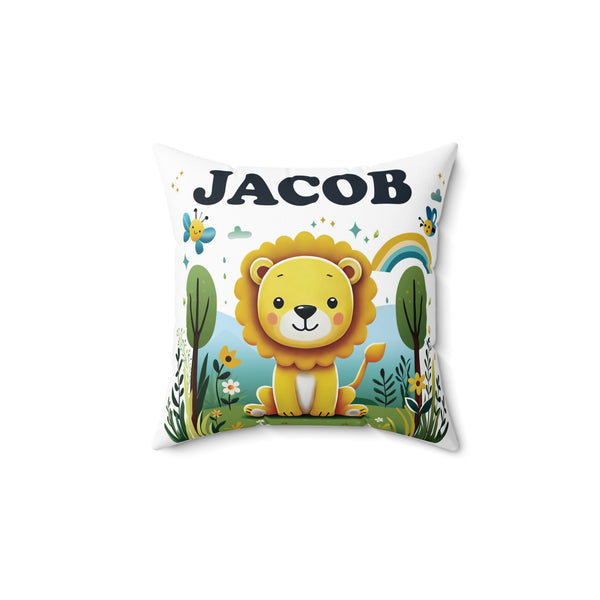 Custom Baby Name Pillow Personalized Nursery Decor Bedding