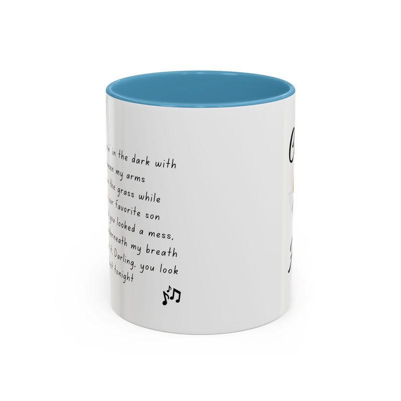 Love Song Mug for Her or Him, Romantic Gift