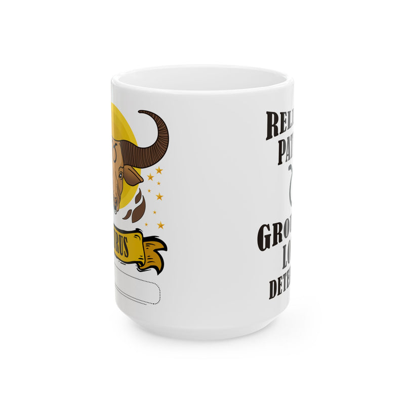 Taurus Zodiac Ceramic Mug
