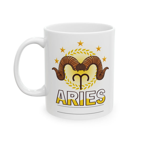 Aries Zodiac Ceramic Mug