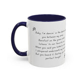 Love Song Mug for Her or Him, Romantic Gift