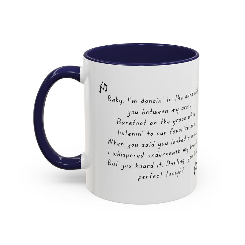 Love Song Mug for Her or Him, Romantic Gift
