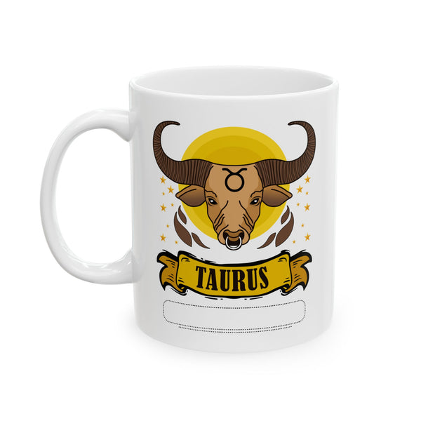 Taurus Zodiac Ceramic Mug