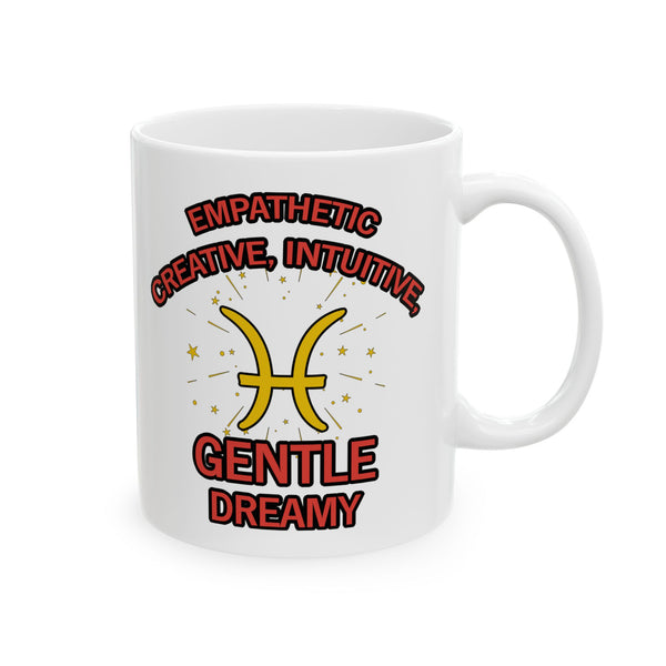 Pisces Zodiac Ceramic Mug