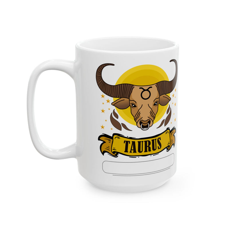 Taurus Zodiac Ceramic Mug