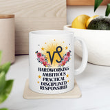 Capricorn Zodiac Ceramic Mug