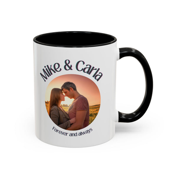 Personalized Timeline Mug Romantic Custom Couple Gift