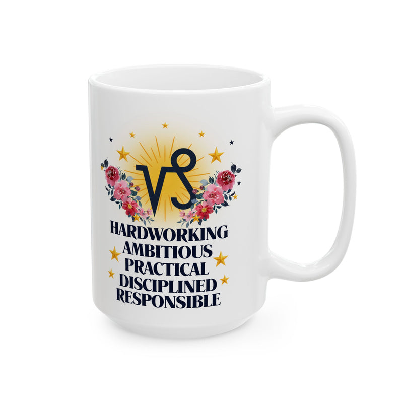 Capricorn Zodiac Ceramic Mug