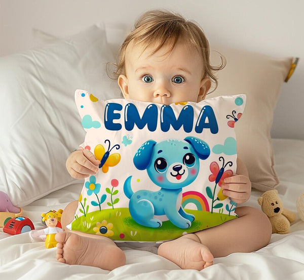 Custom Baby Name Pillow Personalized Nursery Decor Bedding