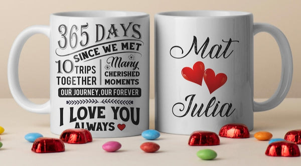 Custom  Mug Ceramic Coffee Cup for Couples